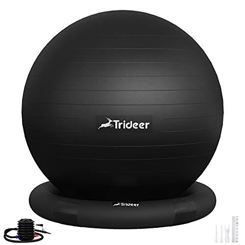 Trideer バランスボール リング付き 55 65 耐荷重500 厚い アンチバースト 滑り止め フィットネス ヨガ 椅子 ジ Zpy 雑貨ホビープレコプレ 通販 Yahoo ショッピング