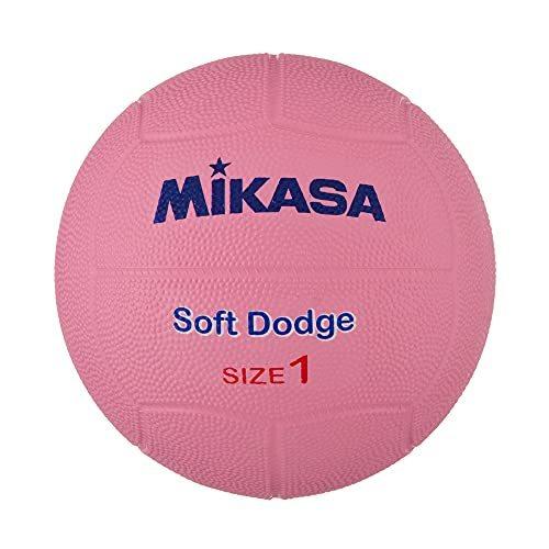 ミカサ(MIKASA) ソフト ドッジボール 1号 (幼児~小学生向け) ピンク STD-1SR-P 推奨内圧0.15(kgf ?)