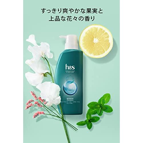 h&s(エイチアンドエス) リフレッシュ シャンプー詰め替え 超特大サイズ 800mL｜precover｜06