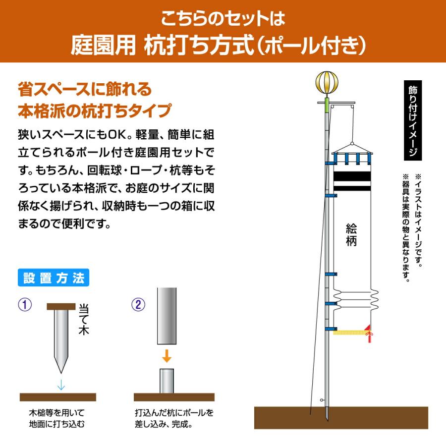 武者幟 武者絵のぼり 庭用 節句幟 龍虎之図幟 3.8m 庭園用 鯉のぼり
