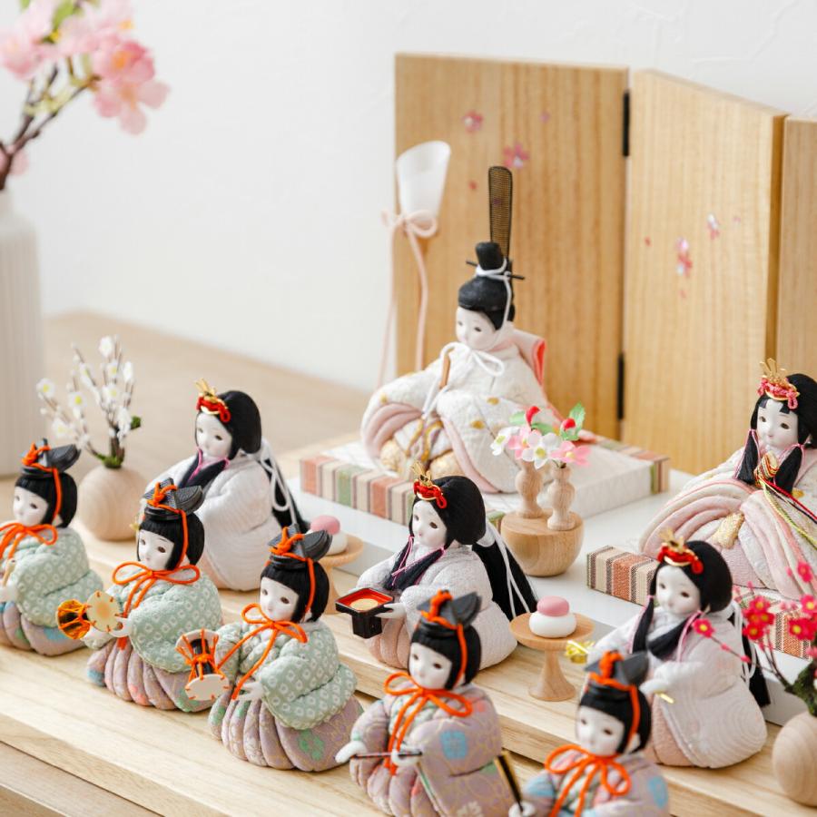 雛人形 コンパクト おしゃれ お雛様 インテリア モダン かわいい