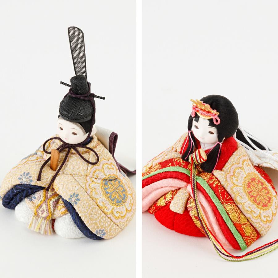 雛人形 コンパクト モダン おしゃれ お雛様 インテリア かわいい ひな人形 minicola 月屏風 親王飾り おひなさま 最新 今どき 選べる2種類 姫鞠 美桜 | ブランド登録なし | 10