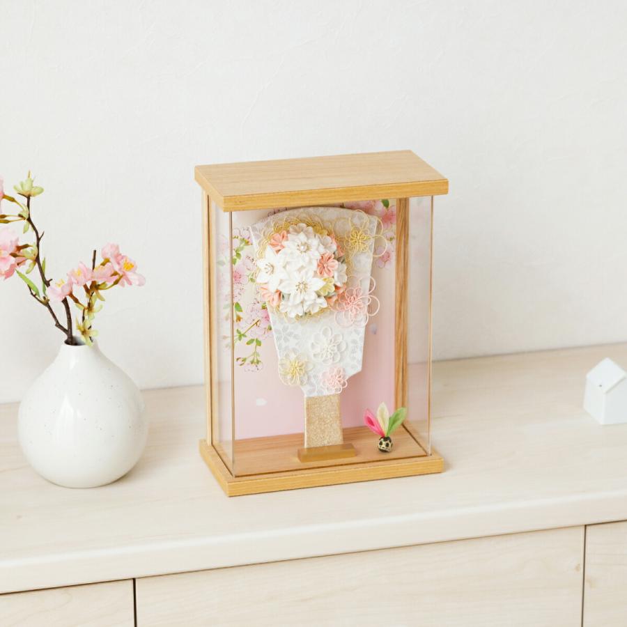 羽子板　コンパクトアクリルケース　極小 羽子板 女の子 おしゃれ コンパクト ケース かわいい アクリルケース