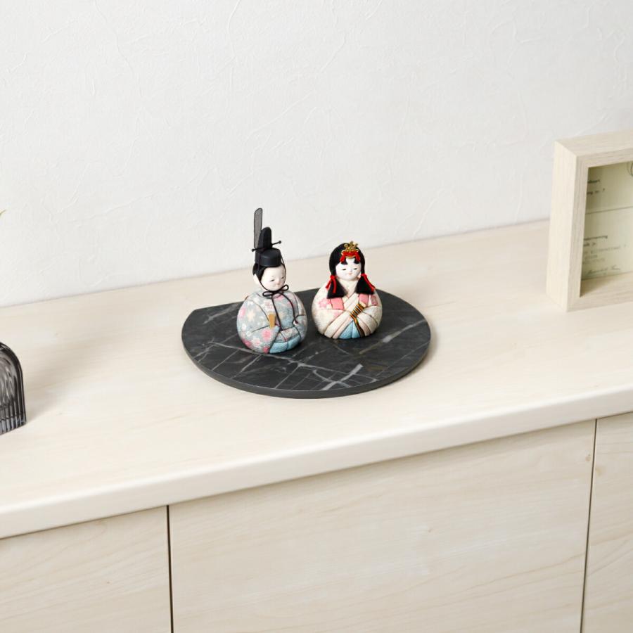 ぷりふあ 雛人形 コンパクト おしゃれ お雛様 インテリア モダン