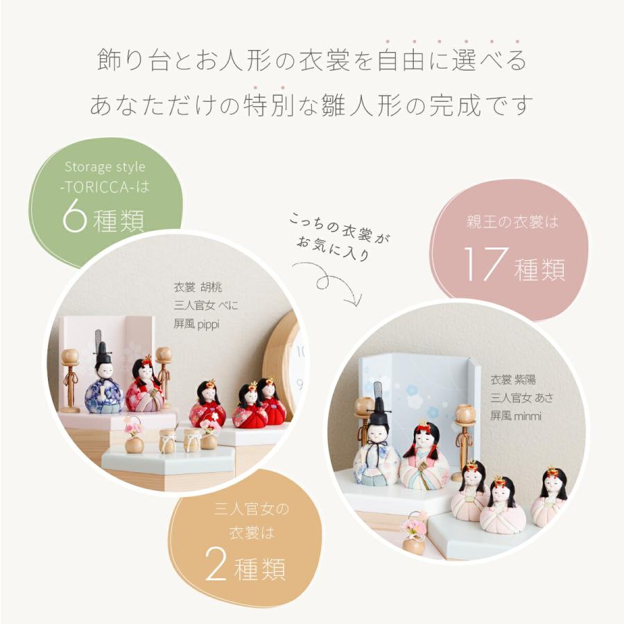 ありがとうございます。おひなさま3段（5人）飾り p80102-size.jpg