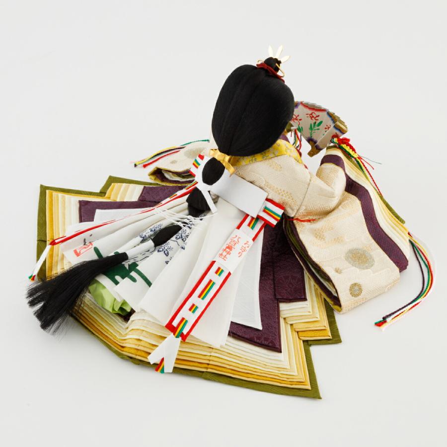 ブランド登録なし☆【完売間近】 ひな人形 雛人形 おしゃれ お雛様 高級 インテリア モダン 清水久遊作 衣裳着雛 ひいな 正絹刺繍親王 親王平飾り