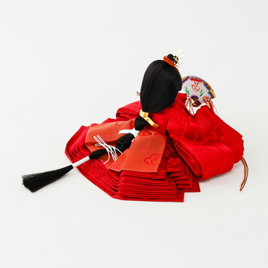 【値下げ⭕️】 雛人形 おしゃれ お雛様 高級 インテリア モダン清水久遊 作 親王飾り ひな人形 ひいな 芥子 無垢 シンプル 特選 おひなさま 【OC3111577060】(112000円)