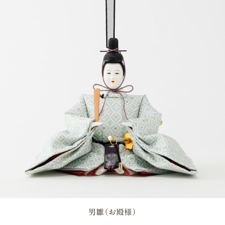 雛人形 おしゃれ お雛様 高級 インテリア モダン清水久遊 作 親王飾り