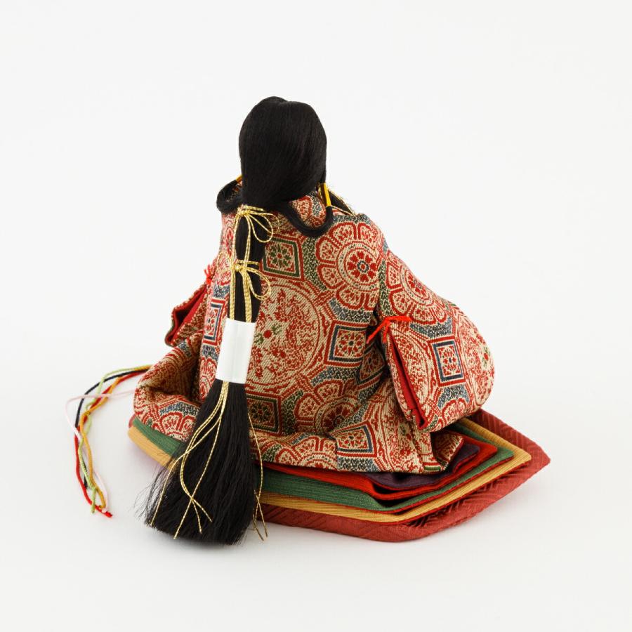 雛人形 かわいい 柴田家千代 創作雛 葵 奈良裂蜀紅文 雛 親王飾り 2026