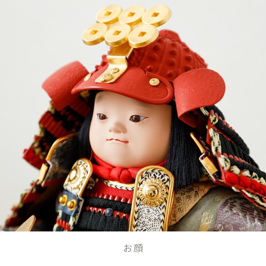 五月人形 コンパクト おしゃれ 端午の節句 兜 幸一光作 子供大将