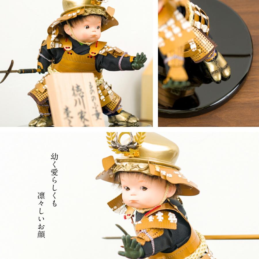 市場 五月人形 もののふ童 わんぱく子供大将 コンパクト 織田信長 壱三 おしゃれ