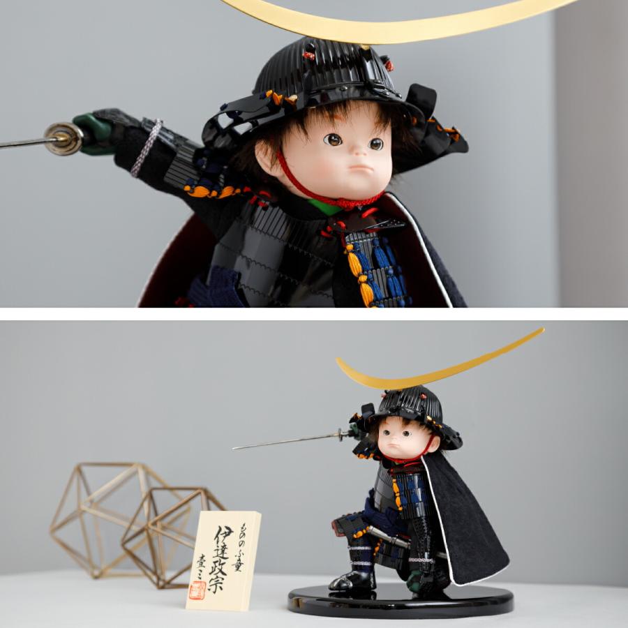 五月人形 コンパクト おしゃれ 子供大将飾り インテリア シック モダン