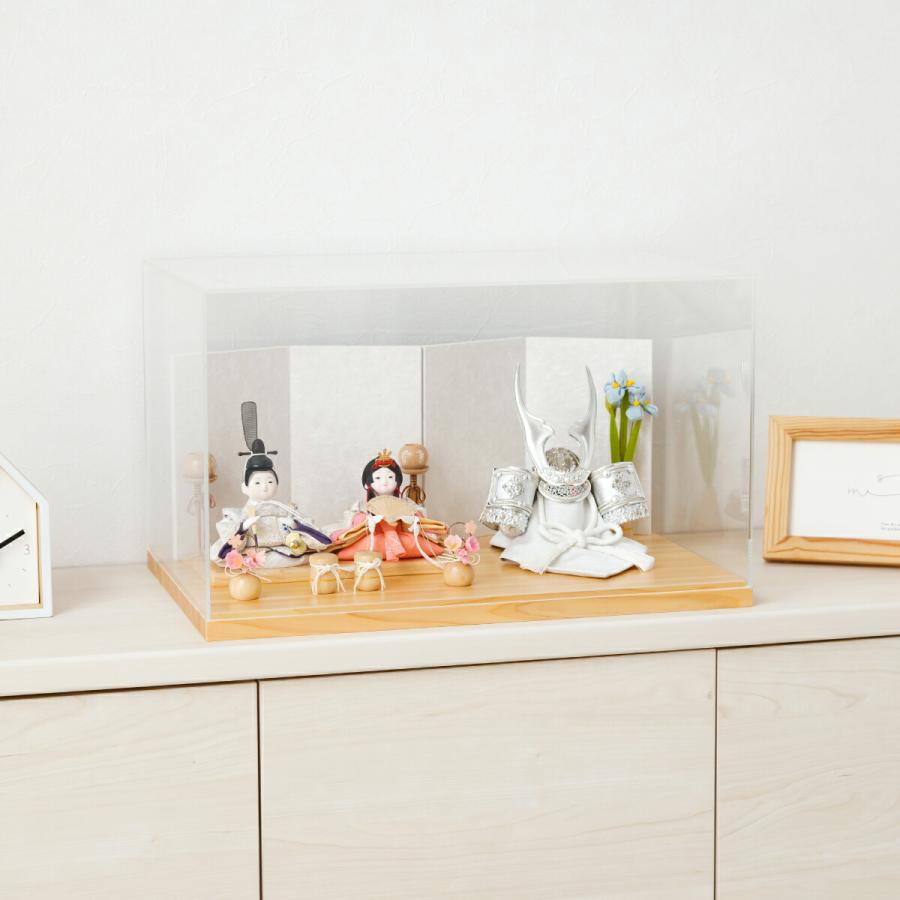 ぷりふあ 雛人形 五月人形 ケース飾り おしゃれ モダン インテリア