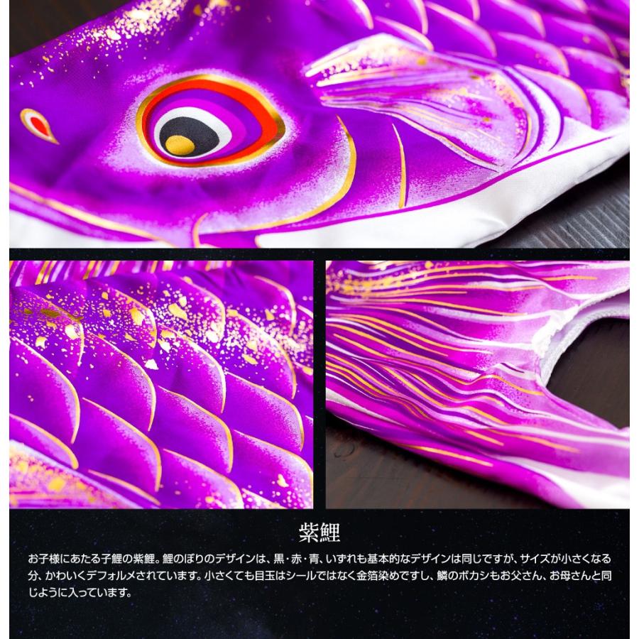 鯉のぼり ベランダ用 こいのぼり ASTRO 星空鯉 2m 8点セット ワンタッチスタンド付属 ベランダ プレミアムセットの画像