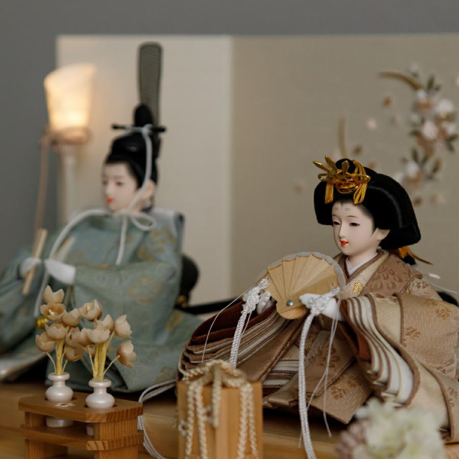 ぷりふあ 雛人形 コンパクト 親王飾り 高級 雛 PREFER CLASSIC