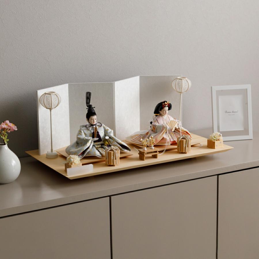 ぷりふあ 雛人形 おしゃれ モダン 親王飾り 高級 雛 PREFER CLASSIC