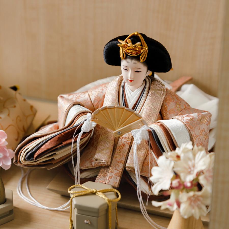 ぷりふあ 雛人形 コンパクト 親王飾り 高級 雛 PREFER CLASSIC