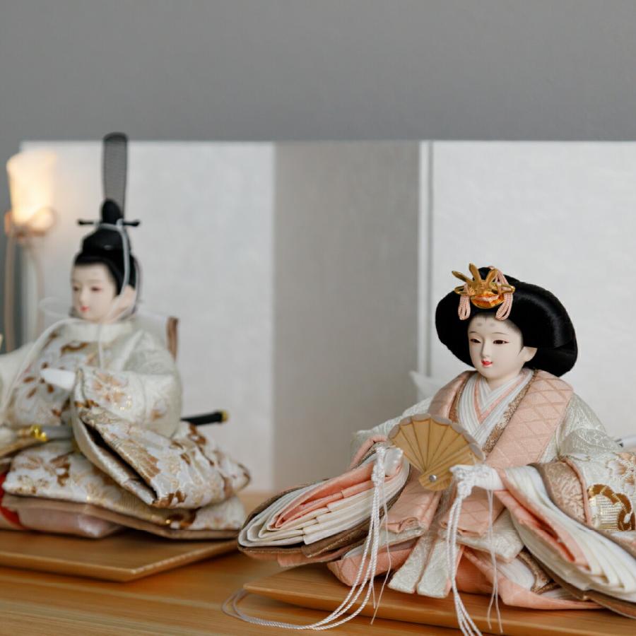 ぷりふあ 雛人形 おしゃれ 親王飾り 高級 雛 インテリア PREFER