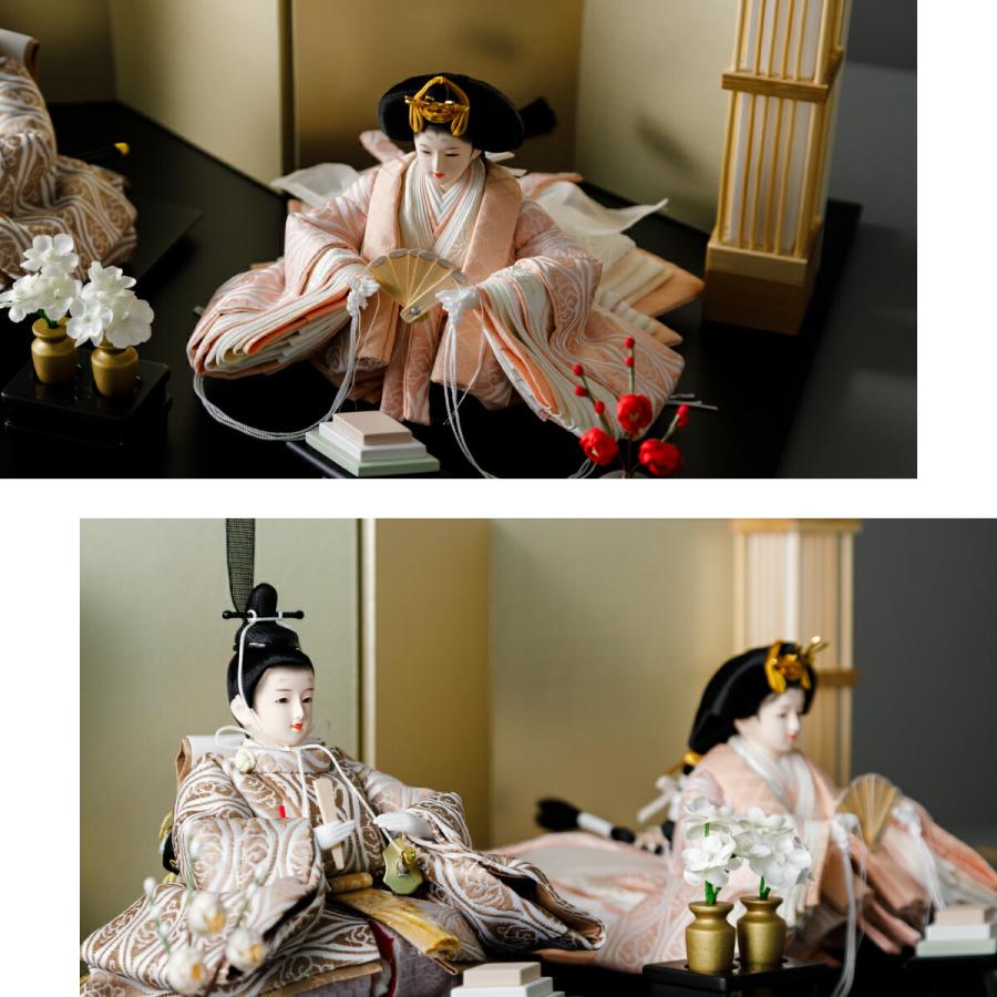 ぷりふあ 雛人形 おしゃれ モダン 親王飾り お雛様 雛 高級 PREFER