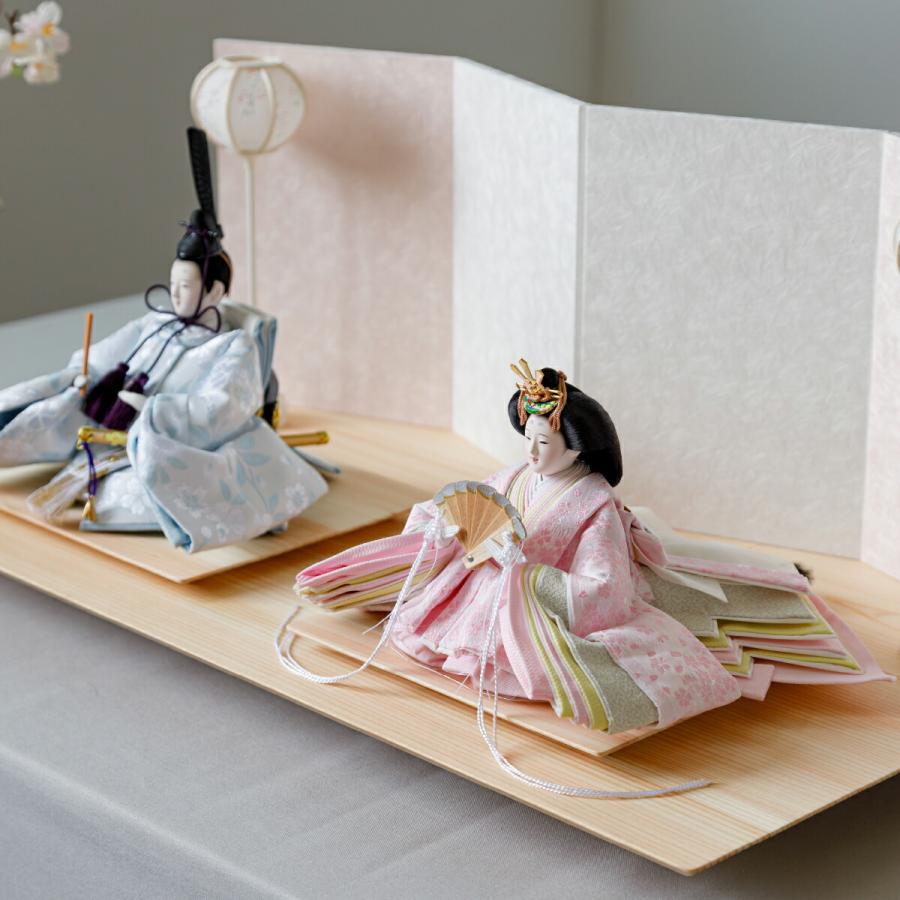 ぷりふあ 雛人形 おしゃれ 親王飾り インテリア お雛様 雛 高級 PREFER