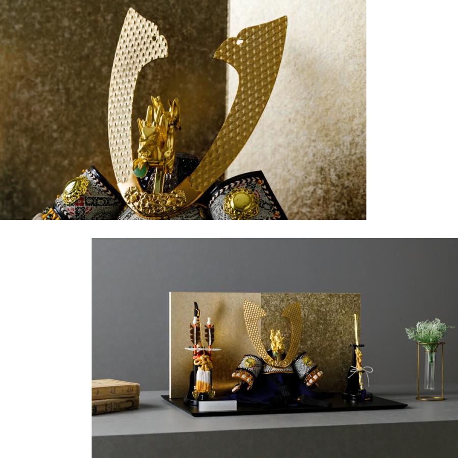 五月人形 おしゃれ 兜飾り 兜 モダン インテリア 高級 5月人形 PREFER