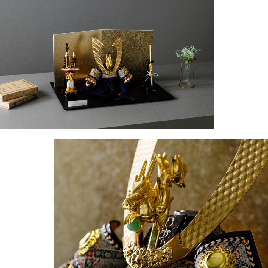 五月人形 おしゃれ 兜飾り 兜 モダン インテリア 高級 5月人形 PREFER