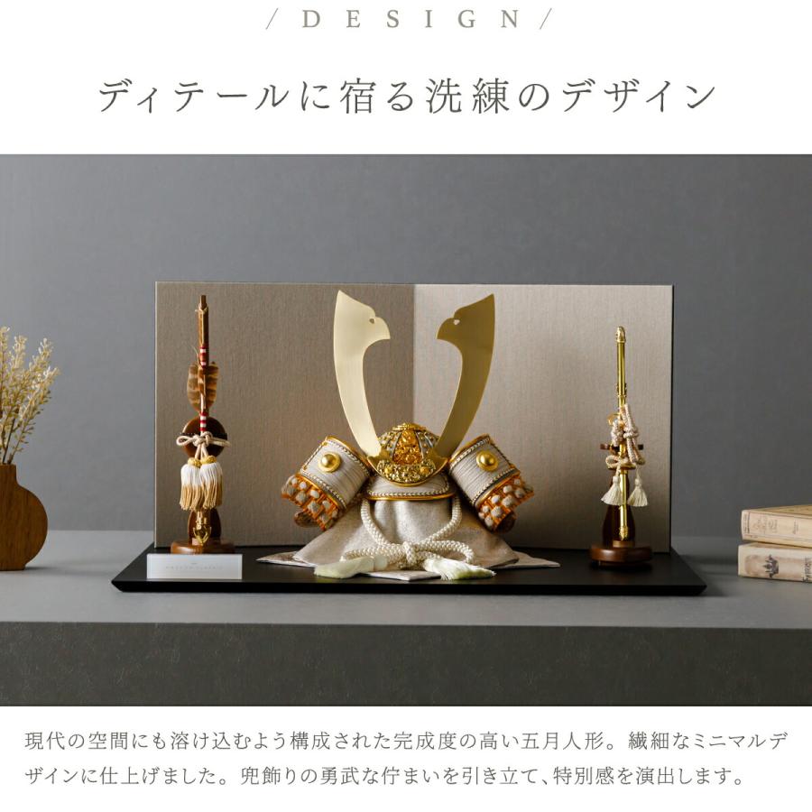 五月人形 おしゃれ 兜飾り 兜 モダン インテリア 高級 5月人形 PREFER