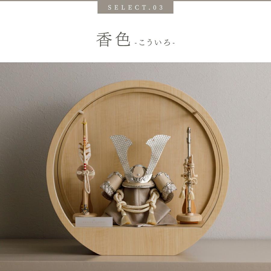 五月人形 ケース飾り コンパクト おしゃれ 兜飾り 高級 5月人形 PREFER