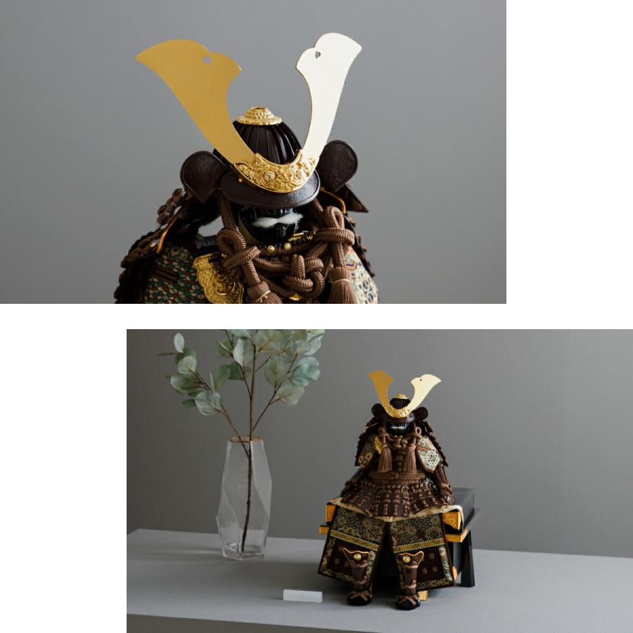 五月人形 コンパクト おしゃれ 鎧飾り 鎧 モダン インテリア 高級 5月人形 兜 PREFER CLASSIC 五月人形 5号鎧飾り | ブランド登録なし | 02