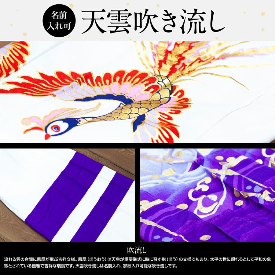 ベランダ用 こいのぼり 鯉のぼり Prefer特撰鯉幟 天雲 コントレイル CONTRAIL/天雲鯉 1.2m 6点 スタンダード：万能取付金具の画像