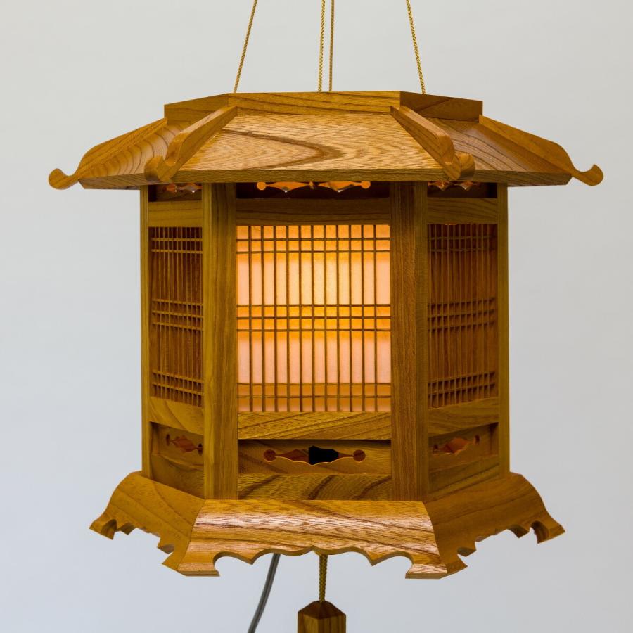 盆提灯 岡山県 六角灯籠 高級 六角灯籠 ケヤキ製 岡山県 六角 切り子 切り篭 切り籠 燈籠 灯籠 灯篭 灯ろう 燈篭 提灯 お盆 新盆 初盆 ちょうちん | ブランド登録なし | 06