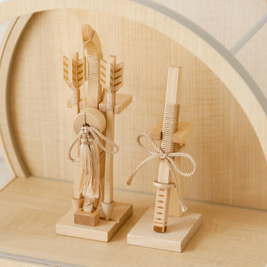 ぷりふあ 破魔弓 コンパクト おしゃれ ミニサイズ 正月飾り 男の子