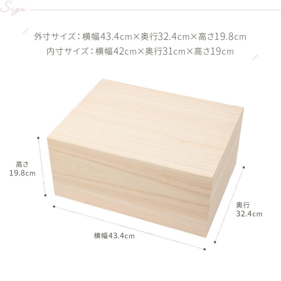 ぷりふあ ぷりふあ用 雛人形 オプション 桐箱 W420 桐箱のみ単品販売