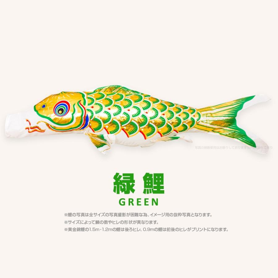 こいのぼり 単品 黄金錦鯉 1.5m 単品鯉 : 節句&ギフト専門店 ぷりふあ