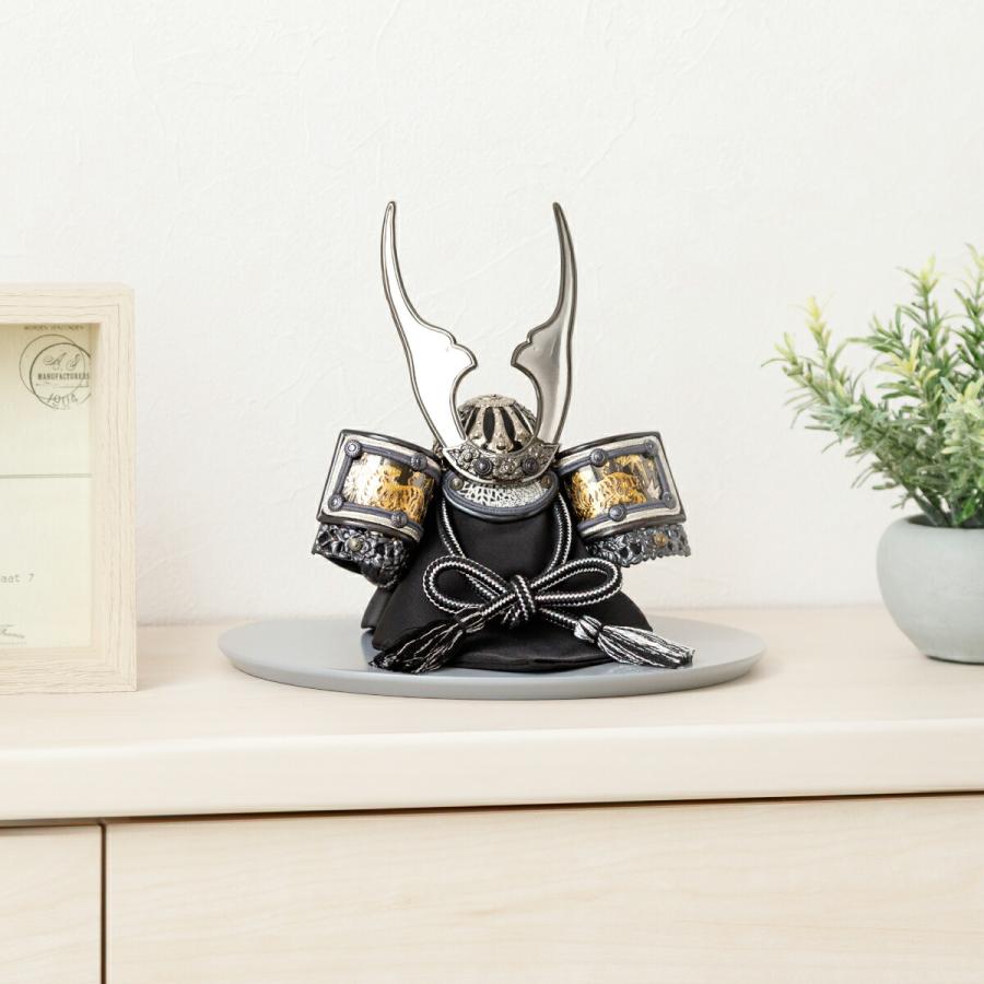 ぷりふあ 五月人形 コンパクト おしゃれ 兜飾り 兜 モダン インテリア