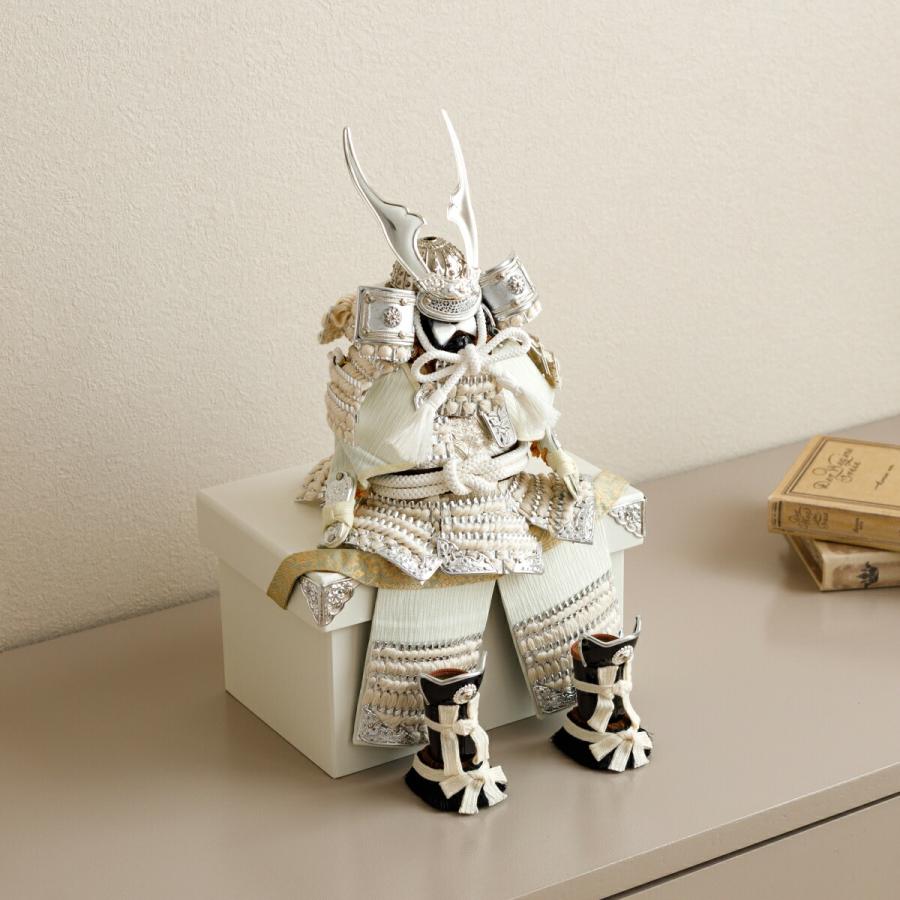 ぷりふあ 五月人形 コンパクト おしゃれ 鎧飾り モダン インテリア 5月