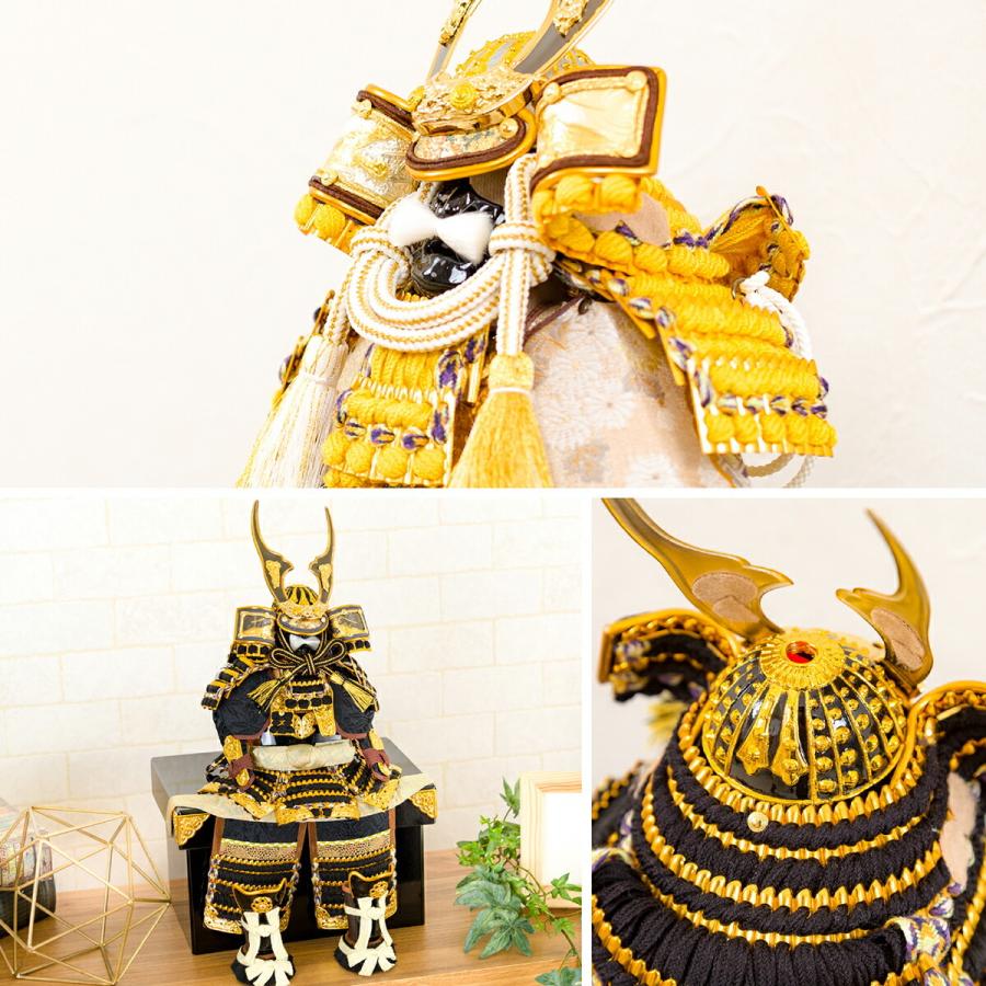 五月人形 コンパクト おしゃれ ぷりふあ Fukuin 鎧 収納 飾り 22年モデル P El 003 節句 ギフト専門店 ぷりふあ人形 通販 Yahoo ショッピング