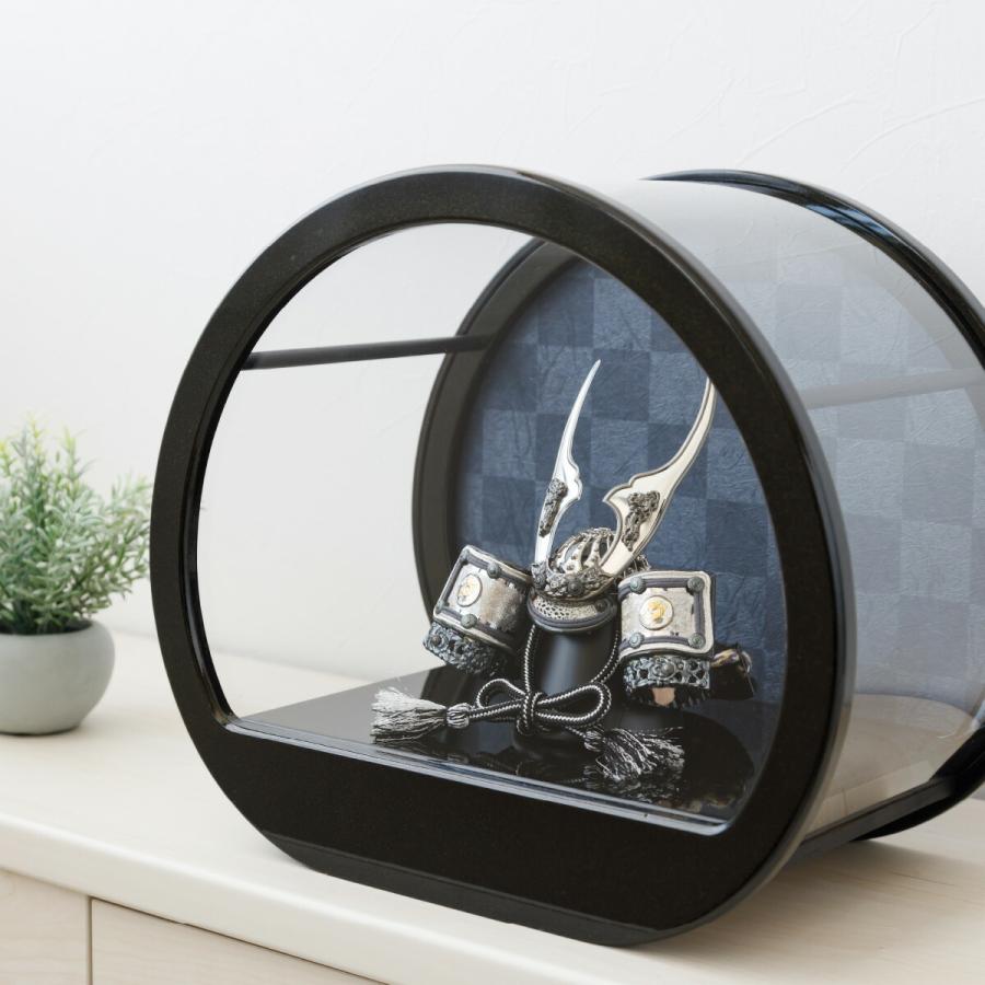 限定特典 美品ケース入り コンパクト 五月人形 兜ケース飾り 兜飾り