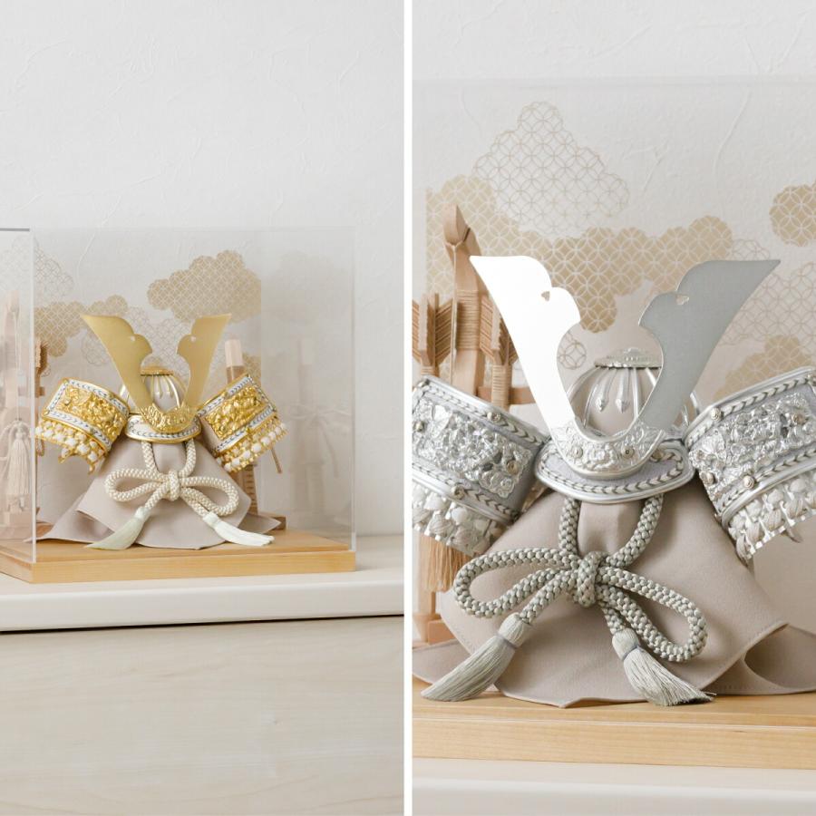 五月人形 コンパクト おしゃれ ケース飾り 兜 モダン 5月人形 最新 今どき 兜飾り ROITOKA アクリルケース飾り YUKUMO 選べる7種類 | ぷりふあ | 04