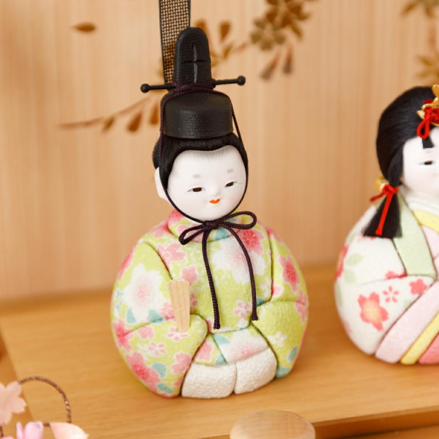 （ほぼ未使用）ぷりぷあ 雛人形 ぷりふあ 雛人形 おひなさま コンパクト おしゃれ かわいい インテリア