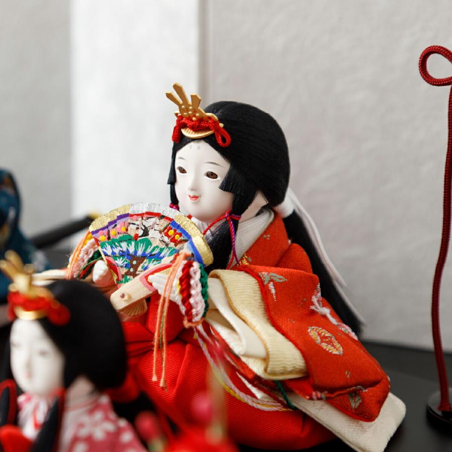 ぷりふあ 雛人形 おしゃれ コンパクト かわいい 衣 ちとせ ブラック L