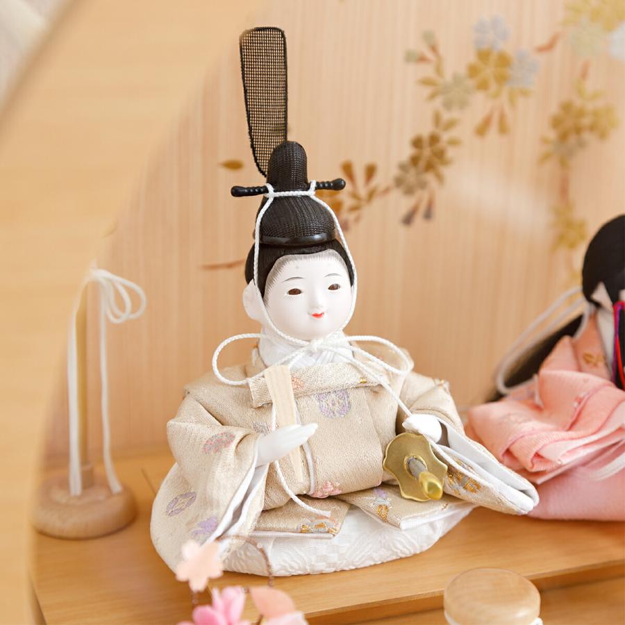 ぷりふあ 雛人形 おひなさま コンパクト おしゃれ かわいい インテリア
