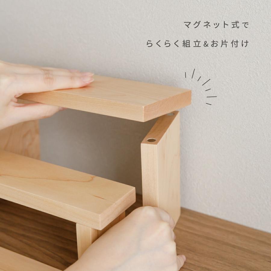 雛人形 木製 コンパクト おしゃれ かわいい ひな人形 親王 五人 小さい prefer MOKU 木製雛人形 sarisa 選べるオプションケース 選べるセット 段飾り ケース飾り | ぷりふあ | 04