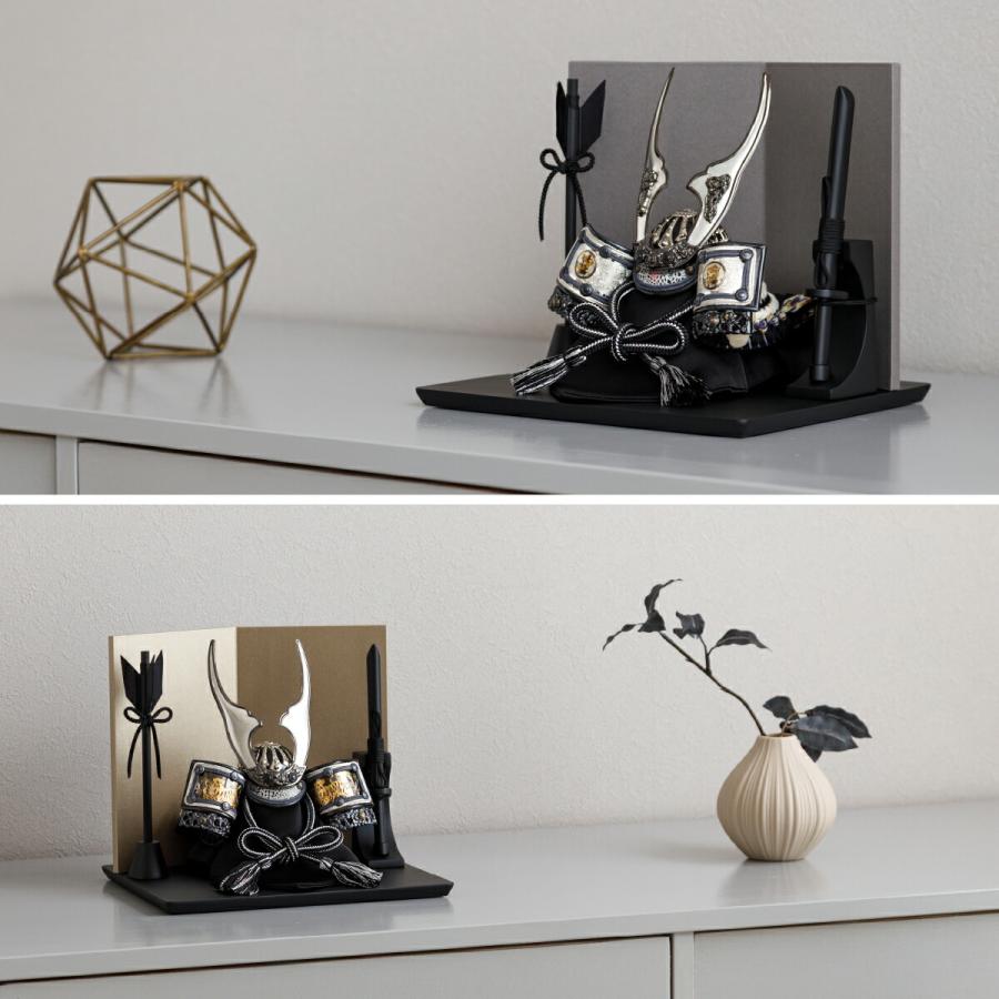 ぷりふあ 五月人形 コンパクト おしゃれ 兜飾り 兜 モダン インテリア