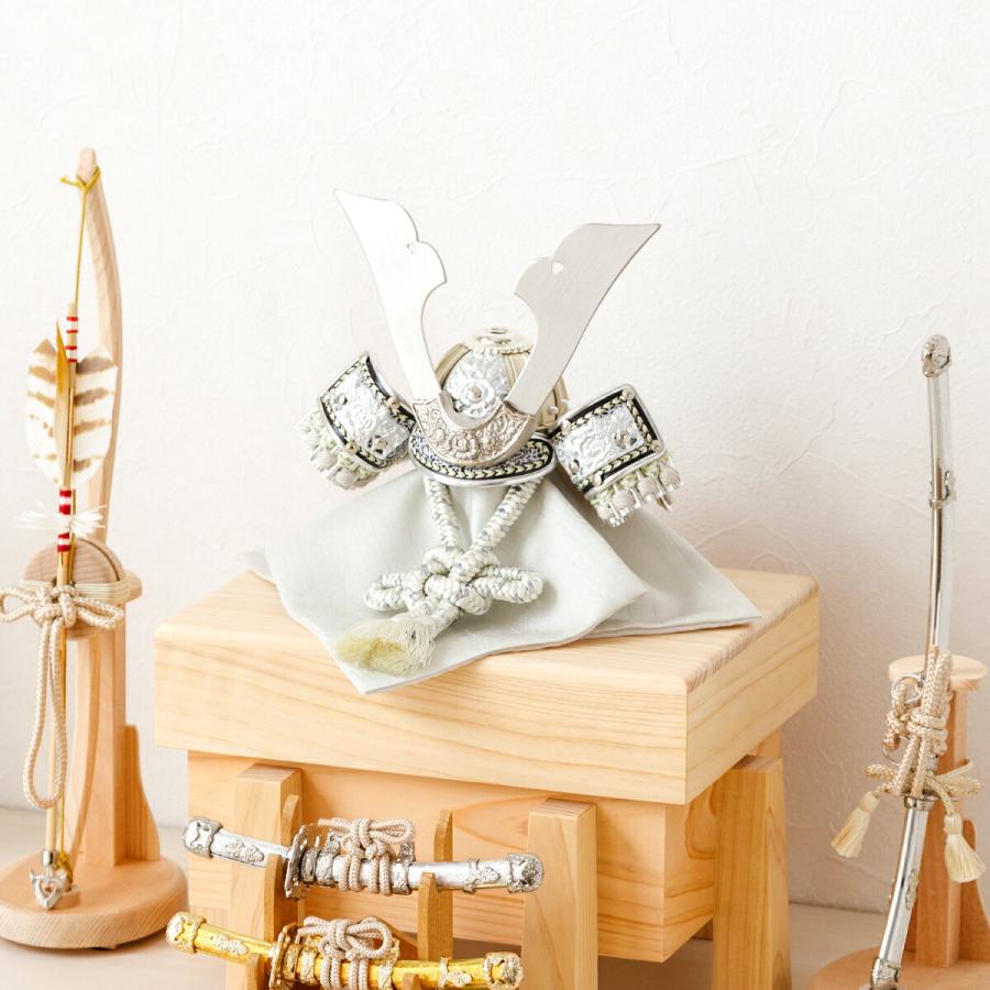 ぷりふあ 五月人形 コンパクト おしゃれ 兜飾り 兜 モダン インテリア