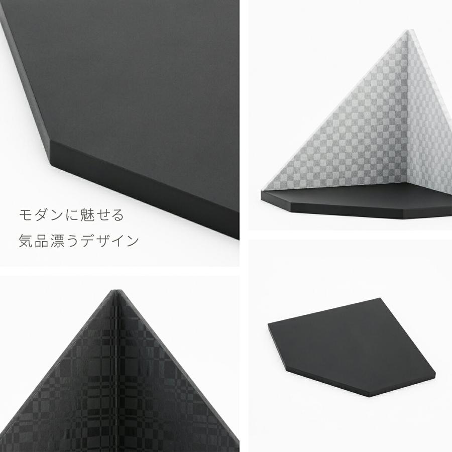 五月人形 コンパクト おしゃれ 兜飾り 兜 モダン インテリア 5月人形 ぷりふあ 五月人形 SUIMEI 黒曜-kokuyou- 兜5種類 屏風3種類 平飾り オプション ケース_14