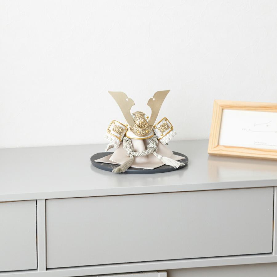 ぷりふあ 五月人形 コンパクト おしゃれ 兜飾り 兜 モダン インテリア