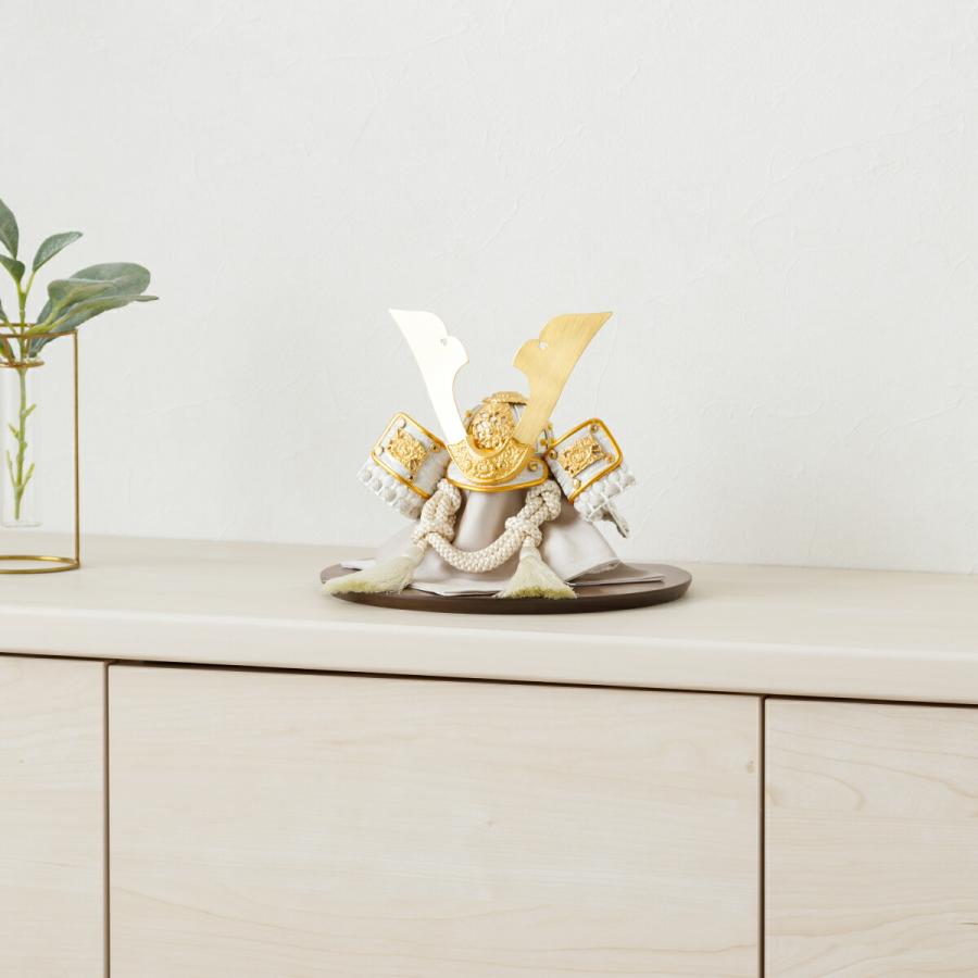 ぷりふあ 五月人形 コンパクト おしゃれ 兜飾り 兜 モダン インテリア