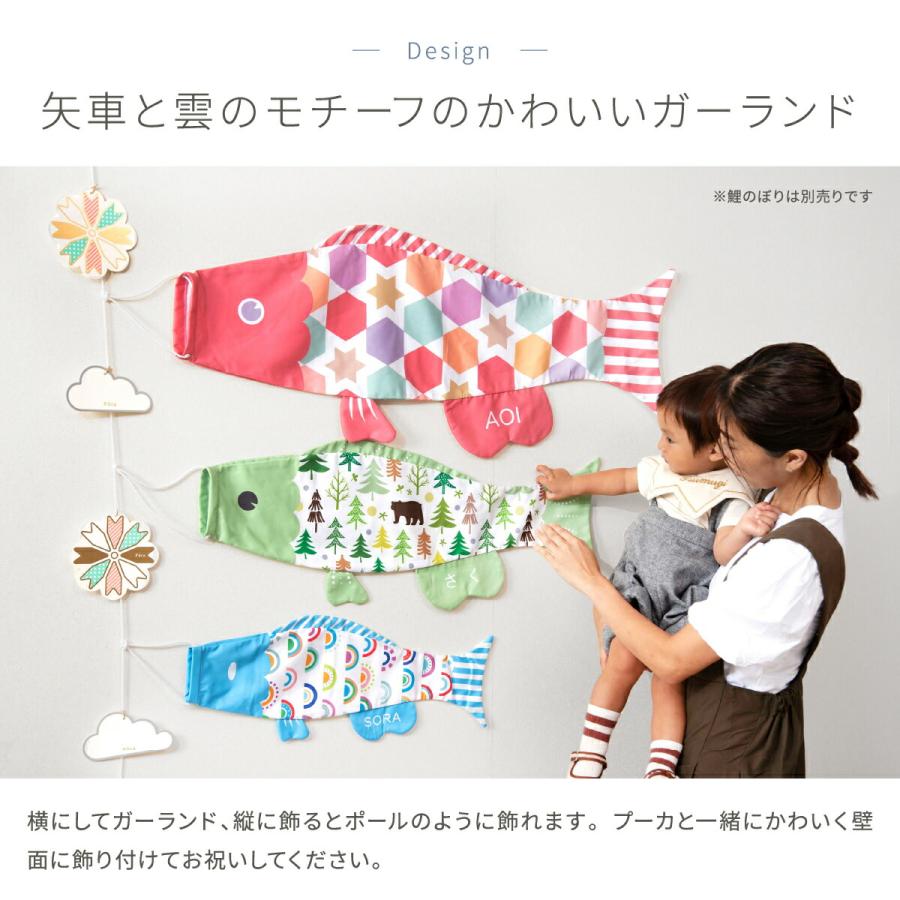 こいのぼり 室内 Puca プーカ ガーランド オプション 子どもの日