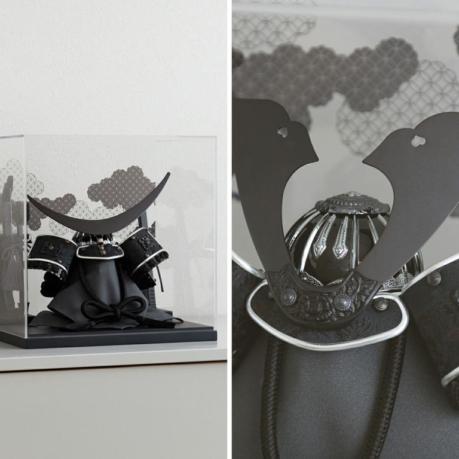 五月人形 兜 コンパクト かぶと ケース飾り おしゃれ インテリア